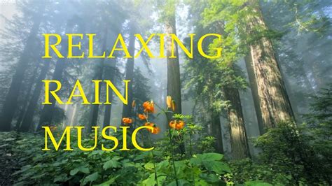 relaxing music rain